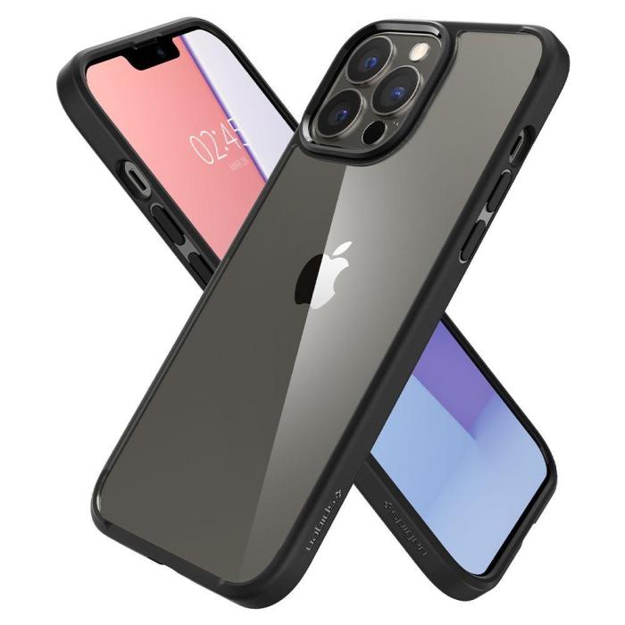 Bild 6, Spigen Spigen iPhone 13 Pro Skal Ultra Hybrid Matt Svart - Teknikhallen.se