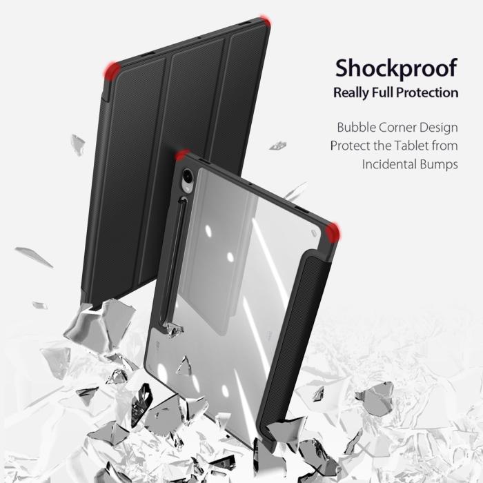 Bild 5, DUX DUCIS DUX DUCIS Galaxy Tab S9 Fodral TOBY Tri-Fold Svart - Teknikhallen.se