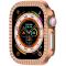  Apple Watch 10 42 mm Skal Rhinestone Roséguld - Teknikhallen.se