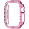  Apple Watch 10 42 mm Skal Rhinestone Rosa - Teknikhallen.se