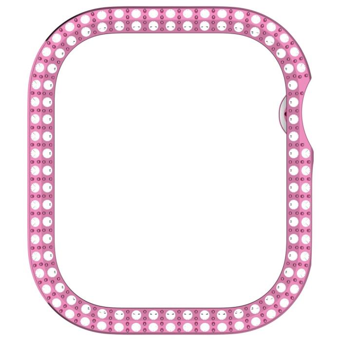 Bild 4,  Apple Watch 10 42 mm Skal Rhinestone Rosa - Teknikhallen.se