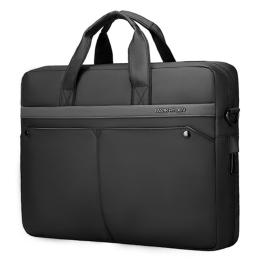 MARK RYDEN MARK RYDEN 15.6" Business Laptop Sleeve Med Axelband Svart - Teknikhallen.se