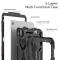  iPad 10.9 2022 Fodral 360° Hybrid Shockproof Kickstand Svart - Teknikhallen.se