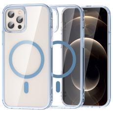 ColorPop ColorPop iPhone 12 Pro Max Skal CH MagSafe Transparent/Ljus Bl&aring; - Teknikhallen.se