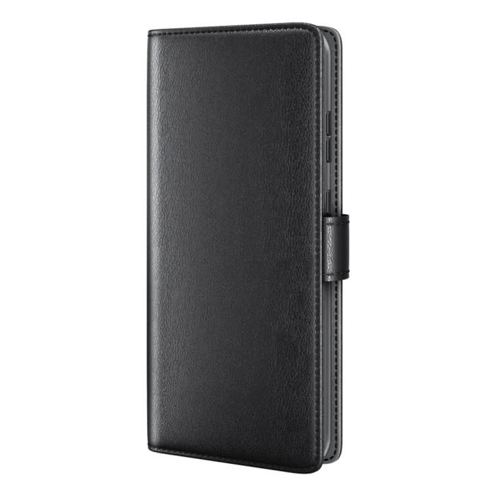 Bild 4,  Samsung Galaxy S23 Ultra Fodral Premium Äkta Läder Svart - Teknikhallen.se