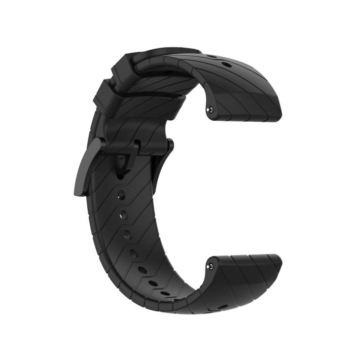 Bild 3,  Silikon Armband (24mm) Svart - Teknikhallen.se