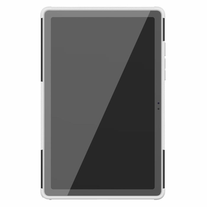 Bild 5,  Samsung Galaxy Tab A7 10.4 Skal Rugged Kickstand Armor Vit - Teknikhallen.se