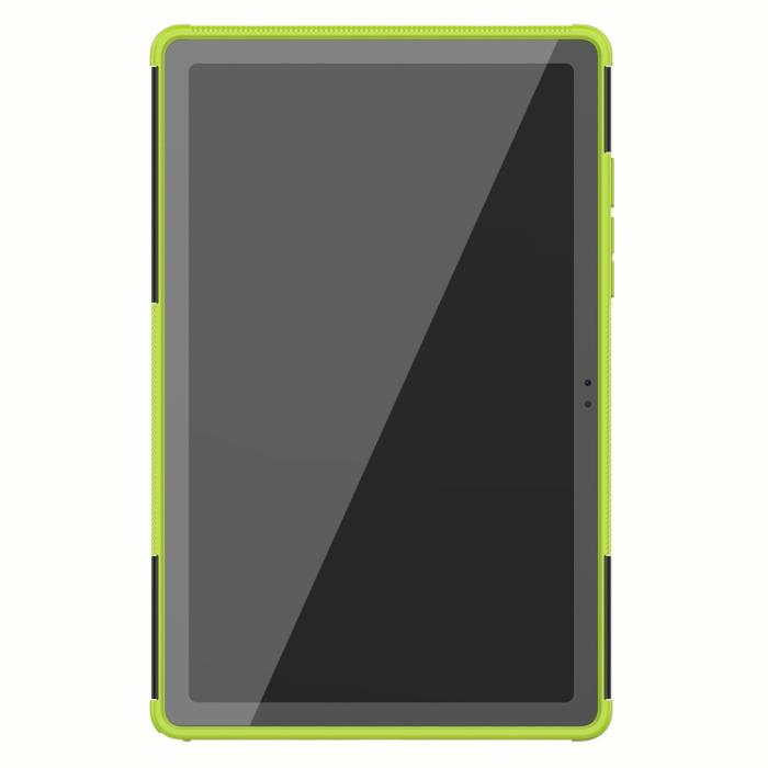 Bild 5,  Samsung Galaxy Tab A7 10.4 Skal Rugged Kickstand Armor Grön - Teknikhallen.se