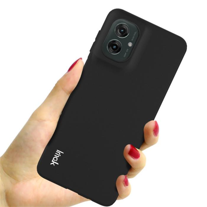 Bild 6, IMAK IMAK Motorola Moto G55 5G Skal TPU Svart - Teknikhallen.se