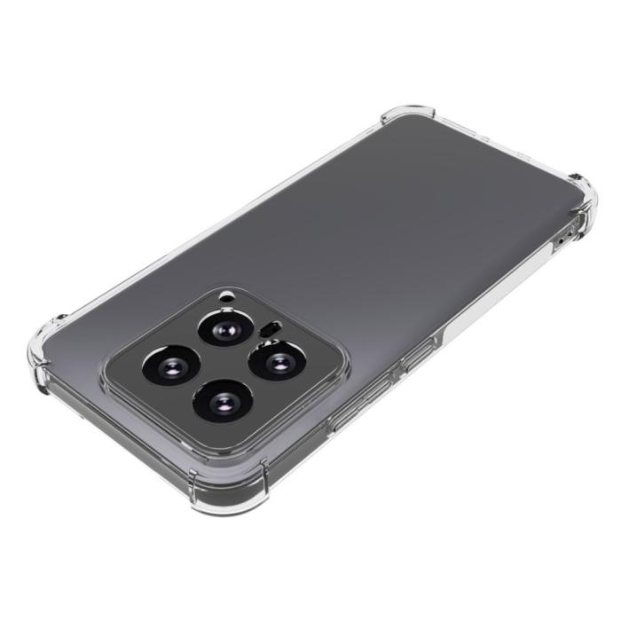 Bild 3,  Xiaomi 14 Skal Shockproof TPU Transparent - Teknikhallen.se