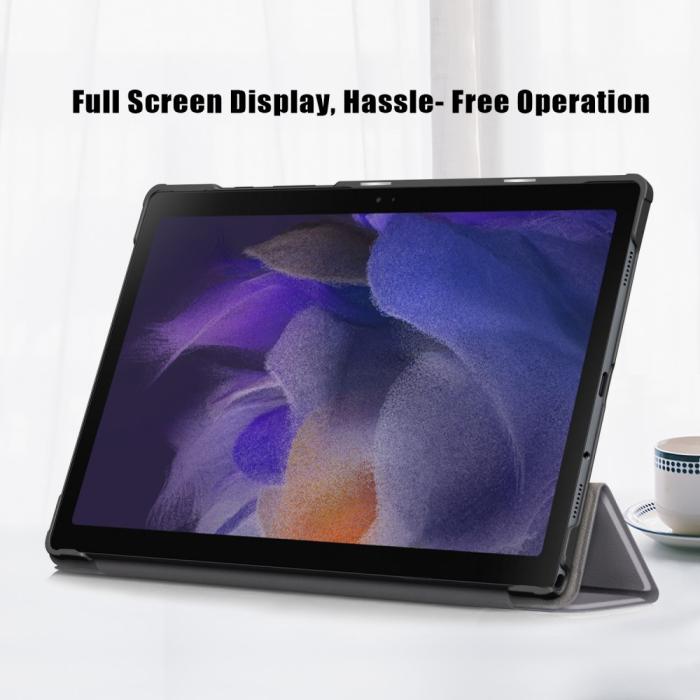 Bild 4,  Samsung Galaxy Tab A8 10.5 (2021) Fodral Premium Tri-Fold Grå - Teknikhallen.se