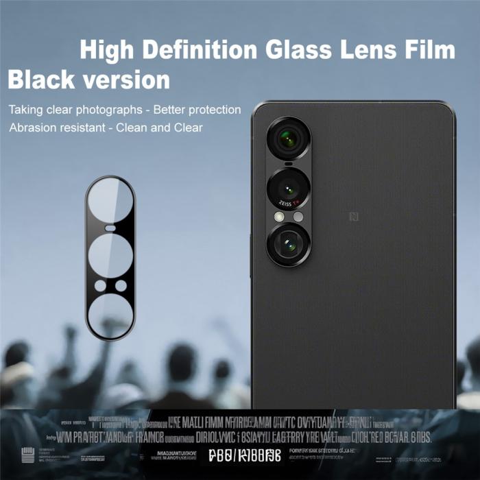 Bild 2, IMAK IMAK Sony Xperia 1 VII Linsskydd Härdat Glas Svart - Teknikhallen.se