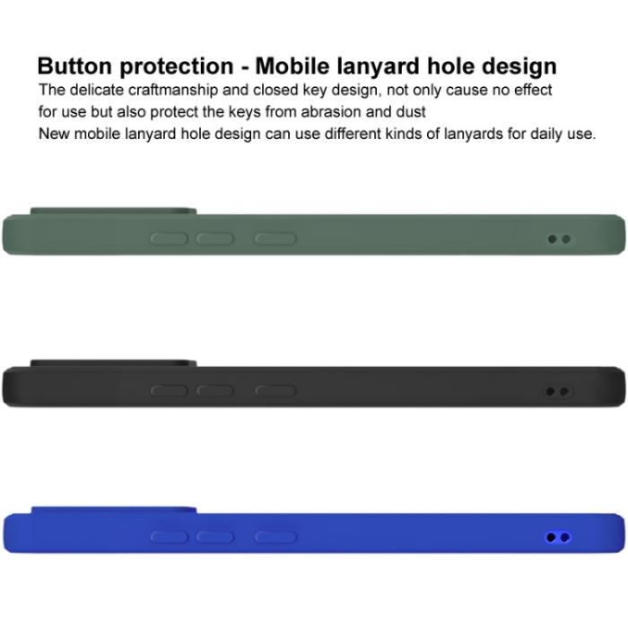 Bild 5, IMAK IMAK OnePlus 10 Pro 5G Skal Skin Touch Svart - Teknikhallen.se