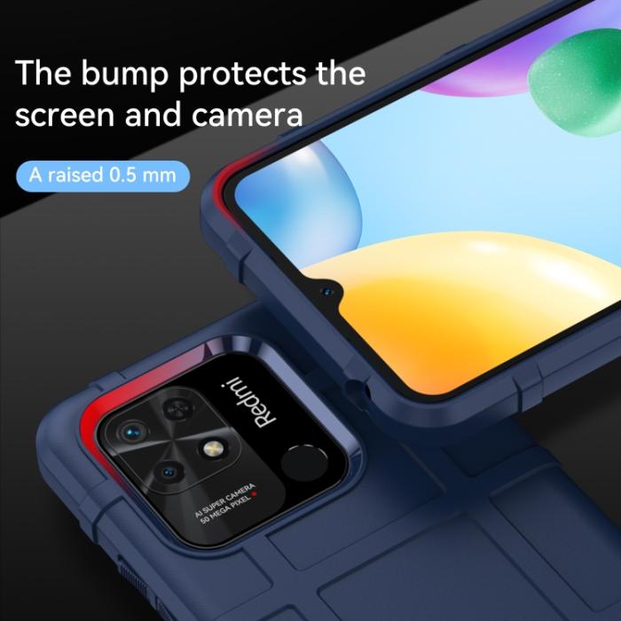 Bild 4,  Xiaomi Redmi 10C Skal Robust Blå - Teknikhallen.se