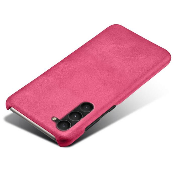Bild 3,  Samsung Galaxy S24 Plus Läderbelagt Skal Rosa - Teknikhallen.se
