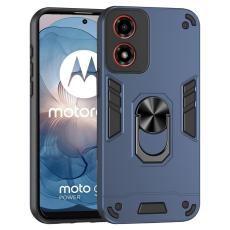  Motorola Moto G04 4G/G24 4G Hybrid Ring Skal Bl&aring; - Teknikhallen.se