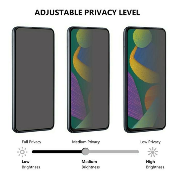 Bild 3,  OnePlus 15 Skärmskydd Heltäckande Härdat Glas Privacy - Teknikhallen.se