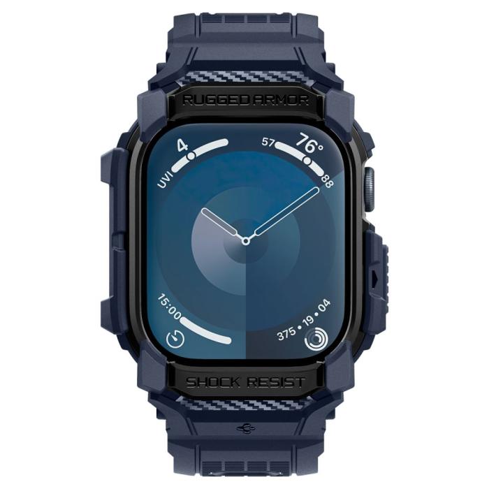 Bild 4, Spigen Spigen Apple Watch 11/10 46 mm Skal Rugged Armor 'Pro' - Teknikhallen.se