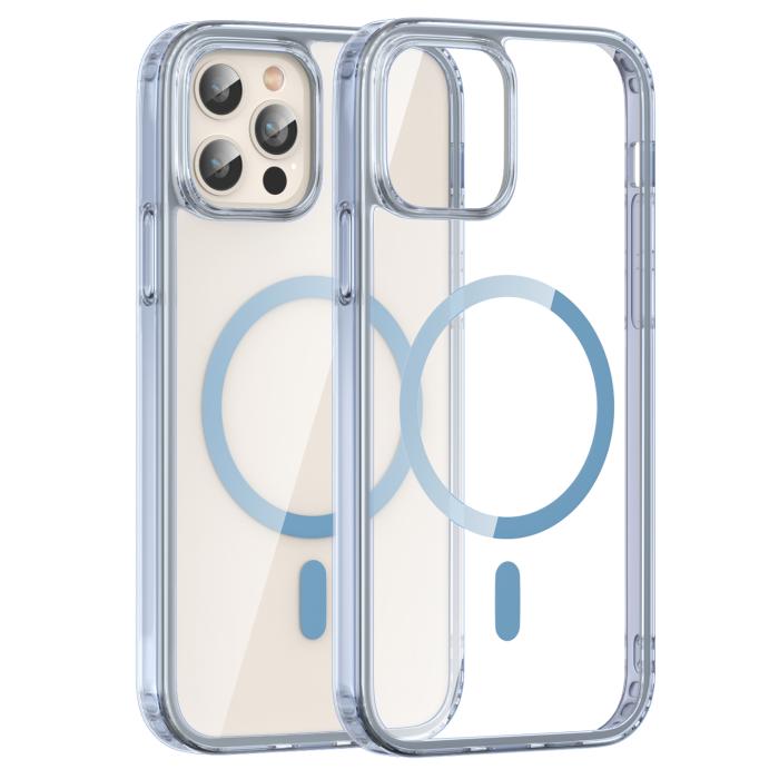 Bild 2, ColorPop ColorPop iPhone 12 Pro Max Skal CH MagSafe Transparent/Ljus Blå - Teknikhallen.se
