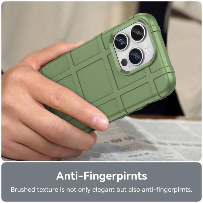 Bild 5,  iPhone 15 Pro Skal Robust Grön - Teknikhallen.se