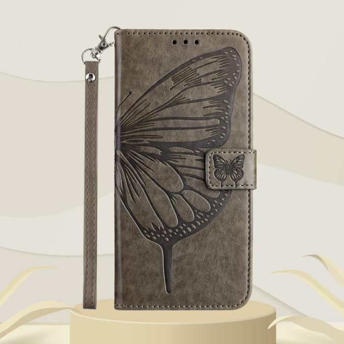Bild 5,  Samsung Galaxy A27 5G Fodral Fjäril Grå - Teknikhallen.se