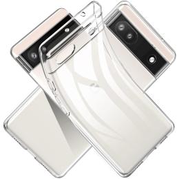  Google Pixel 6A Skal Transparent TPU - Teknikhallen.se