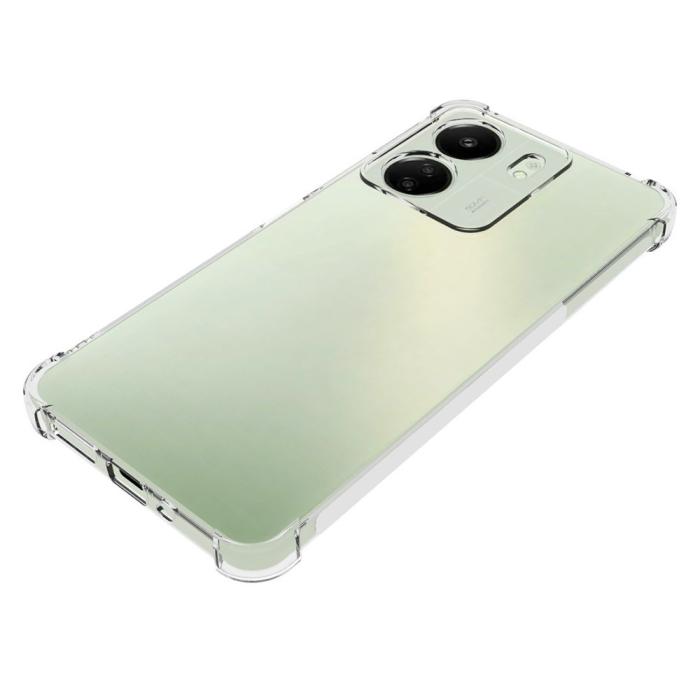 Bild 4,  Xiaomi Redmi 13C 4G Skal Shockproof TPU Transparent - Teknikhallen.se