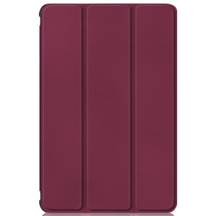 Bild 2,  Samsung Galaxy Tab A8 10.5 (2021) Fodral Premium Tri-Fold Vinröd - Teknikhallen.se