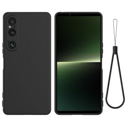  Sony Xperia 1 VI Silikon Skal Svart - Teknikhallen.se