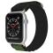 ColorPop Apple Watch 38/40/41 mm Armband Alpine Pro Loop Svart/Grön - Teknikhallen.se