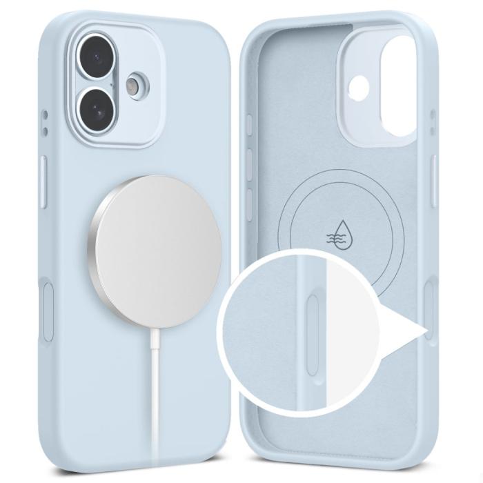 Bild 2, Tech-Protect Tech-Protect iPhone 17 Skal MagSafe Uniq Mist Blue - Teknikhallen.se