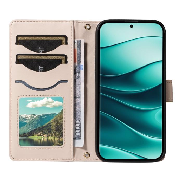 Bild 2,  Xiaomi Redmi Note 14 Pro/Pro Plus 5G Fodral Rhombus Läder - Teknikhallen.se