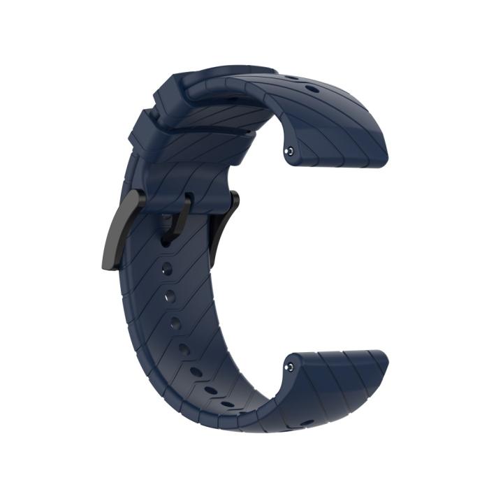 Bild 3,  Silikon Armband (24mm) Mörk Blå - Teknikhallen.se