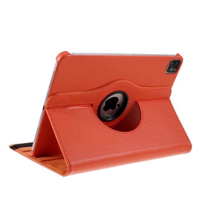Bild 3,  iPad Air 2026-2020 / Pro 11 Fodral 360° Rotation Orange - Teknikhallen.se