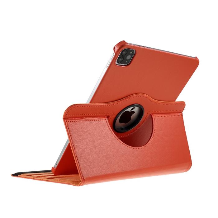 Bild 4,  iPad Air 2026-2020 / Pro 11 Fodral 360° Rotation Orange - Teknikhallen.se
