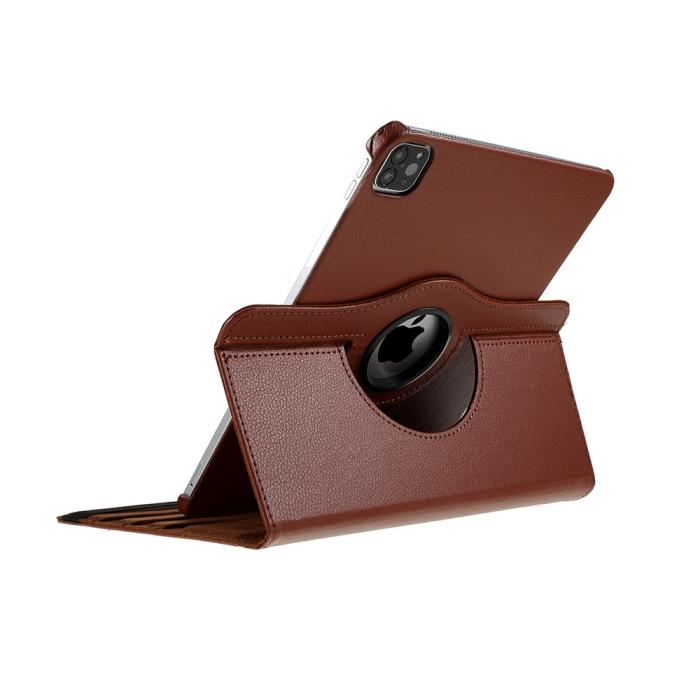 Bild 4,  iPad Air 2026-2020 / Pro 11 Fodral 360° Rotation Brun - Teknikhallen.se