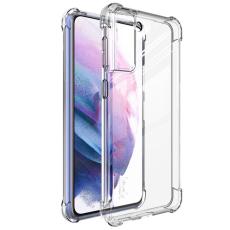 IMAK Samsung Galaxy S21 Plus - IMAK Shockproof TPU Skal + Sk&auml;rmskydd - Teknikhallen.se