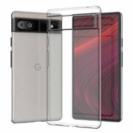  Google Pixel 6A Skal Slim TPU Transparent - Teknikhallen.se