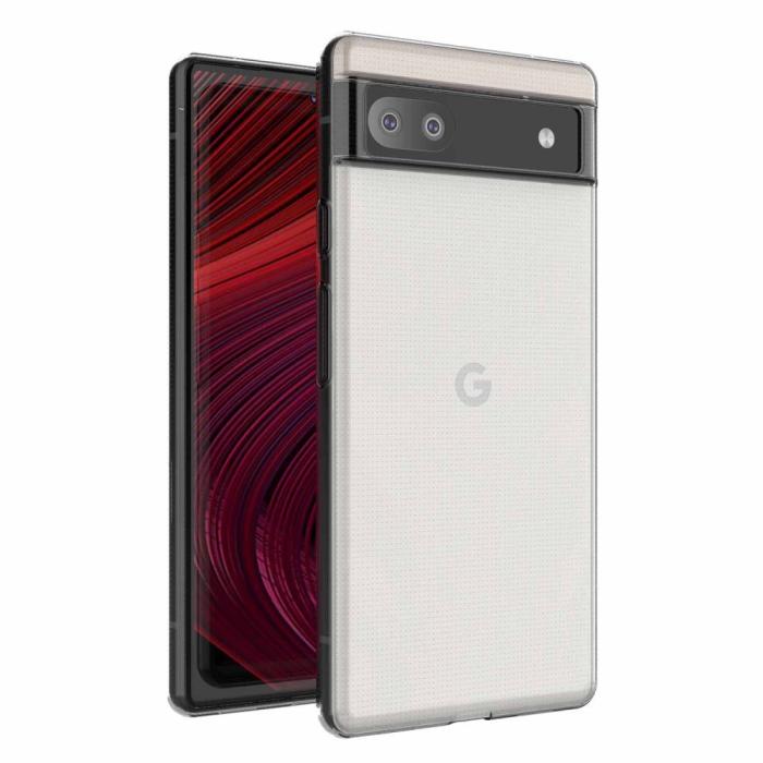 Bild 2,  Google Pixel 6A Skal Slim TPU Transparent - Teknikhallen.se