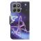  Motorola Moto G86 Power/G86 5G Fodral Läder Fjärilar - Teknikhallen.se