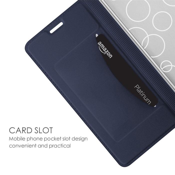 Bild 4,  OnePlus Nord 5 5G Fodral Flip Läder Blå - Teknikhallen.se