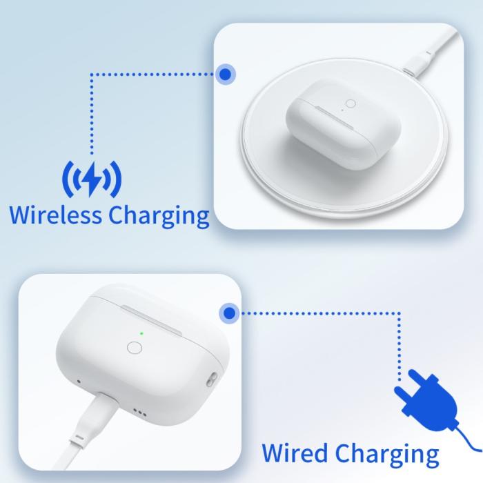 Bild 5,  AirPods Pro 2 / AirPods Pro Laddningsfodral Lightning - Teknikhallen.se