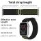 ColorPop Apple Watch 38/40/41 mm Armband Alpine Pro Loop Svart/Grön - Teknikhallen.se