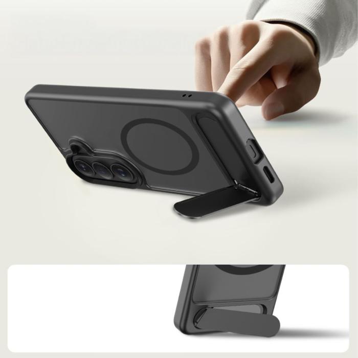 Bild 4, Tech-Protect Tech-Protect Galaxy S26 Skal MagSafe MagRack Matt Svart - Teknikhallen.se