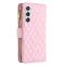  Samsung Galaxy S24 Fodral Diamond Multifunktionell Rosa - Teknikhallen.se