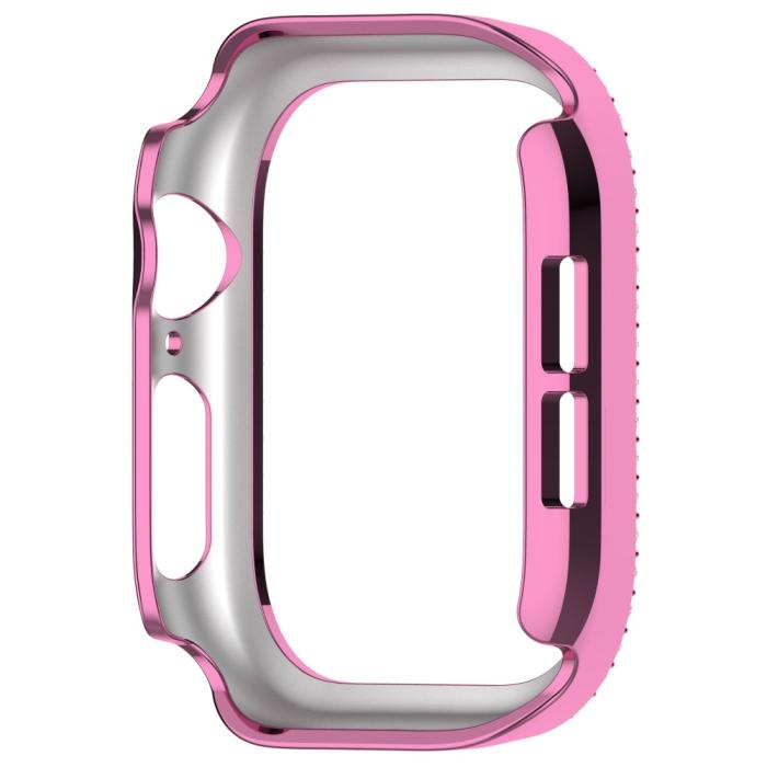 Bild 3,  Apple Watch 10 46 mm Skal Rhinestone Rosa - Teknikhallen.se
