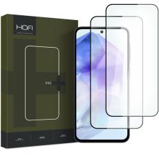 HOFI HOFI Galaxy A35 5G/A55 5G 2-PACK Sk&auml;rmskydd Pro+ Helt&auml;ckande - Teknikhallen.se