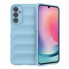  Samsung Galaxy A24 5G Skal Magic Shield Ljus Bl&aring; - Teknikhallen.se