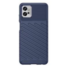  Motorola Moto G32 Skal Twill Textur Bl&aring; - Teknikhallen.se
