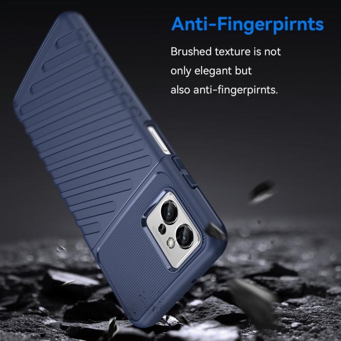 Bild 2,  Motorola Moto G32 Skal Twill Textur Blå - Teknikhallen.se